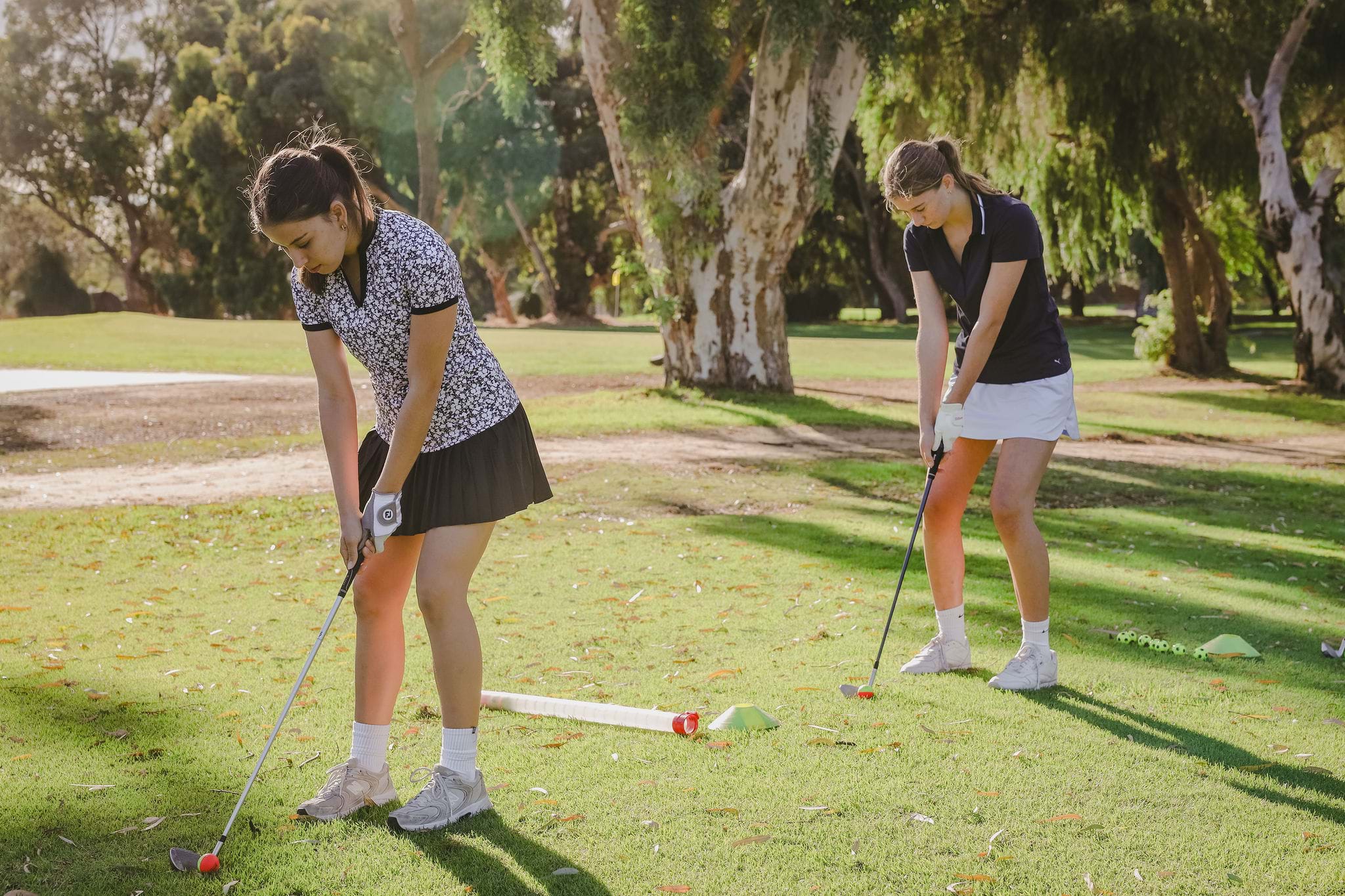 Claire Elvidge chipping lesson